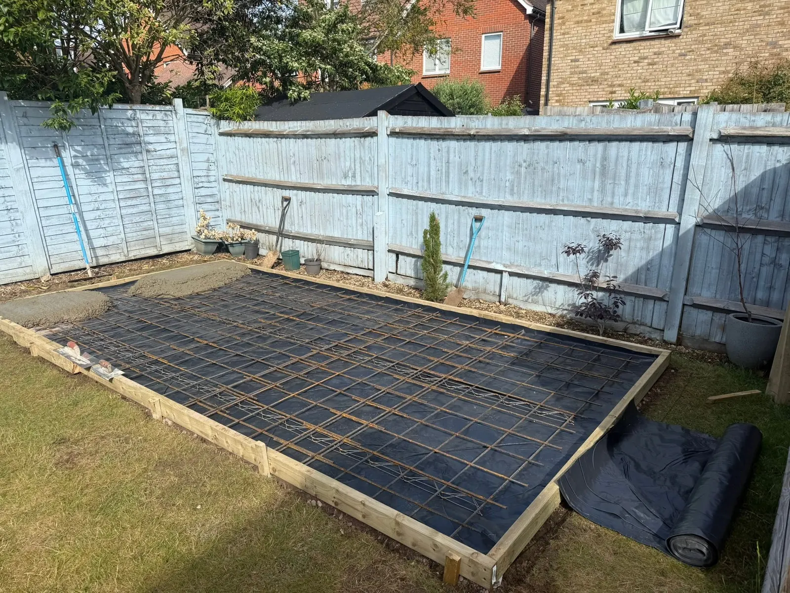 Garden Room Concrete Base image 2