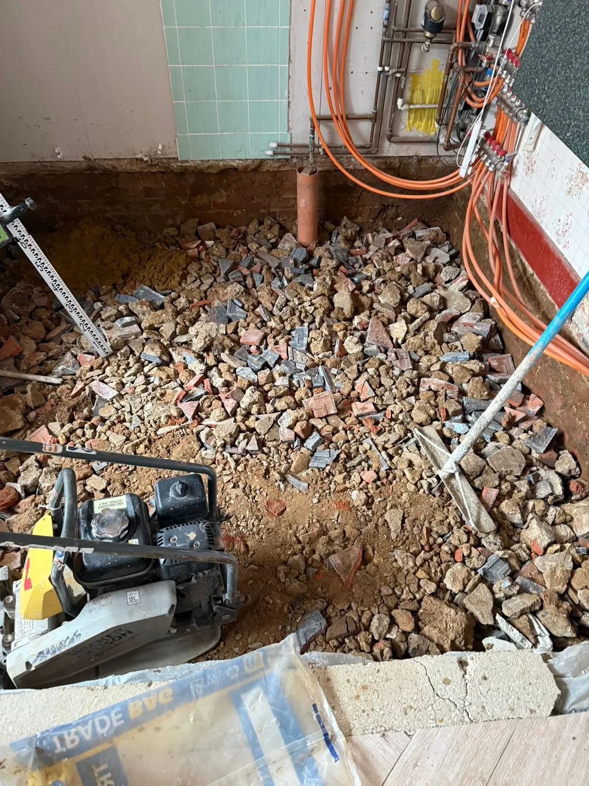 Internal Concrete Floor Replacement — Guildford
