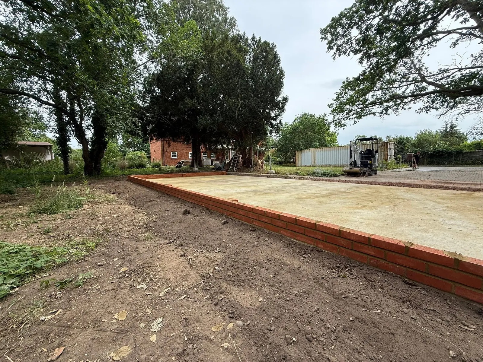 Reinforced Base for Oak Carport image 3